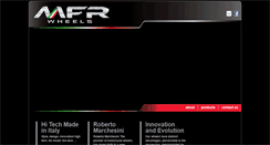 Desktop Screenshot of mfrracing.com