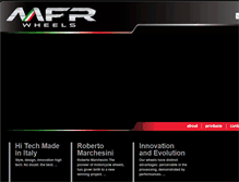 Tablet Screenshot of mfrracing.com